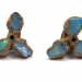 Propellers 2013. Earrings 22 x 23 x 11 mm. Opal, composite, silver.