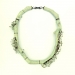 Jungle Scenery 2, 2014. Necklace Length 22 cm. Ivy wood, prasiolite, silver, paint.