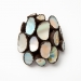 Nemo 2013. Brooch height 8 cm. Mother of pearl, cherry wood, ebony.