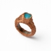 Mecano 2013. Ring. Opal, silver, composite.