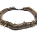 Pistille d'or 2008. Necklace ø 19 cm. Wood, laquer, silver, gold.